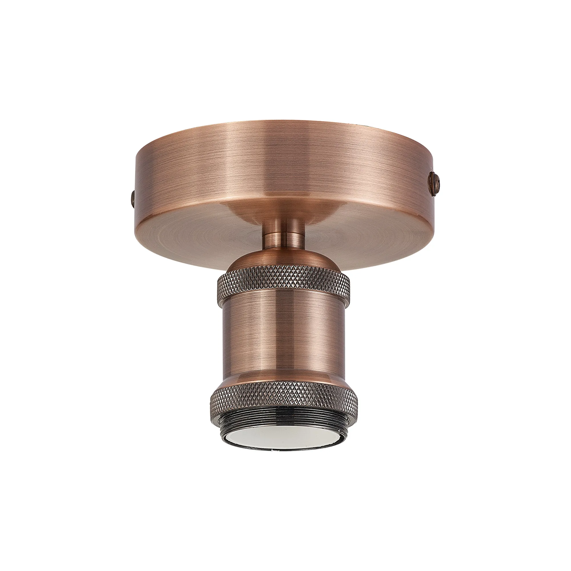 D0738  Dreifa 10cm Ceiling Light, 1 x E27, Antique Copper
